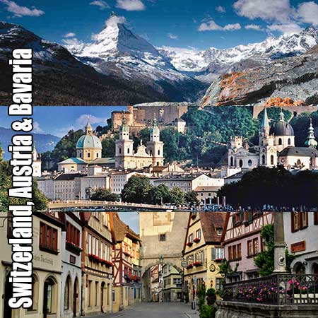 Image: Switzerland, Austria and Bavaria